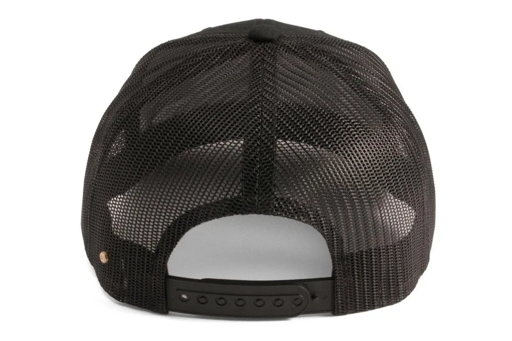 #216 - Basecap Trucker Cap Cat black