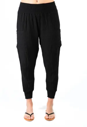 967 LUISA Jogger-Black