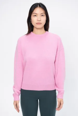 Artemis Cashmere Sweater, Bright Pink