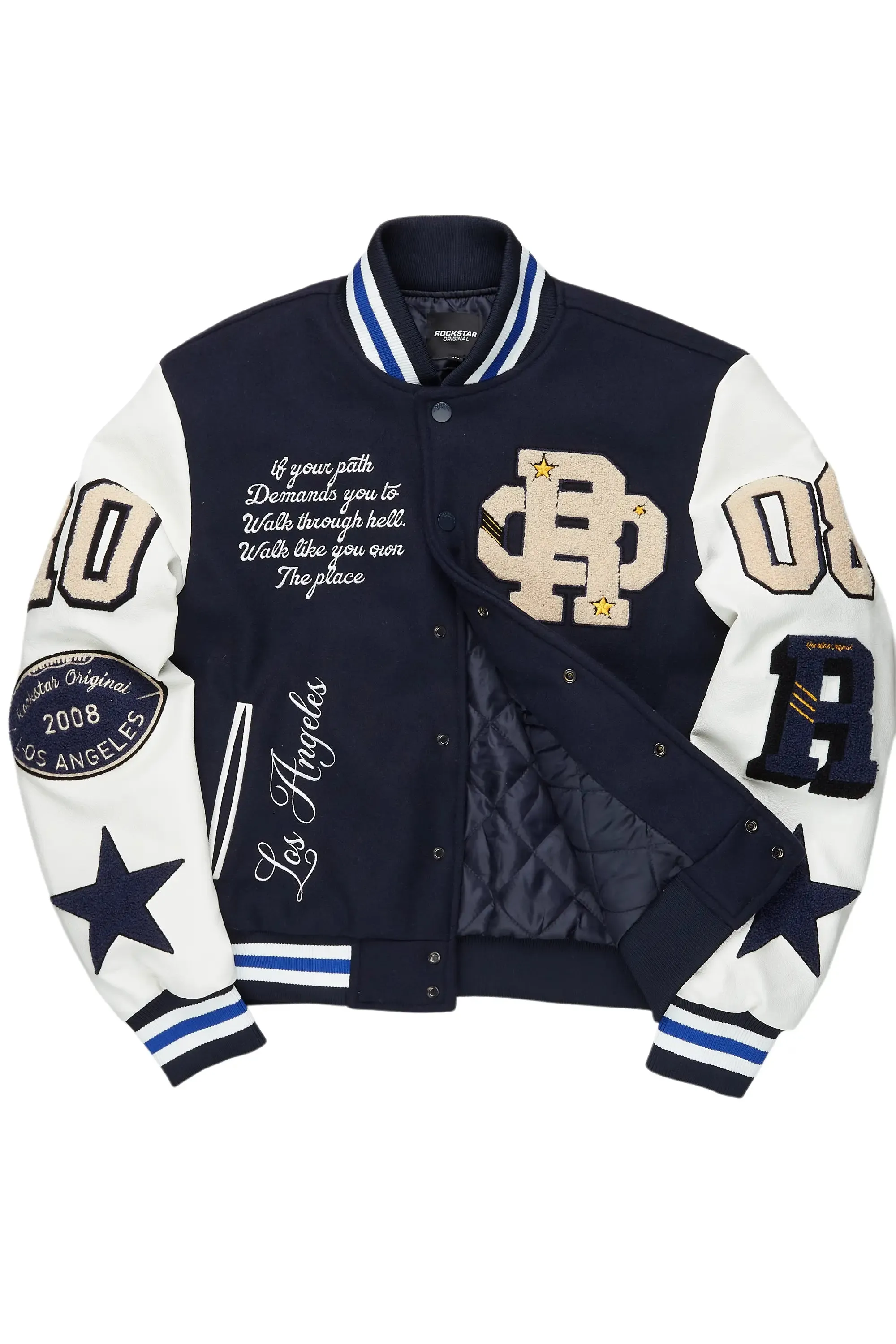 Balser Navy Varsity Jacket