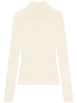 Beige Organic Cotton Merino Sweater