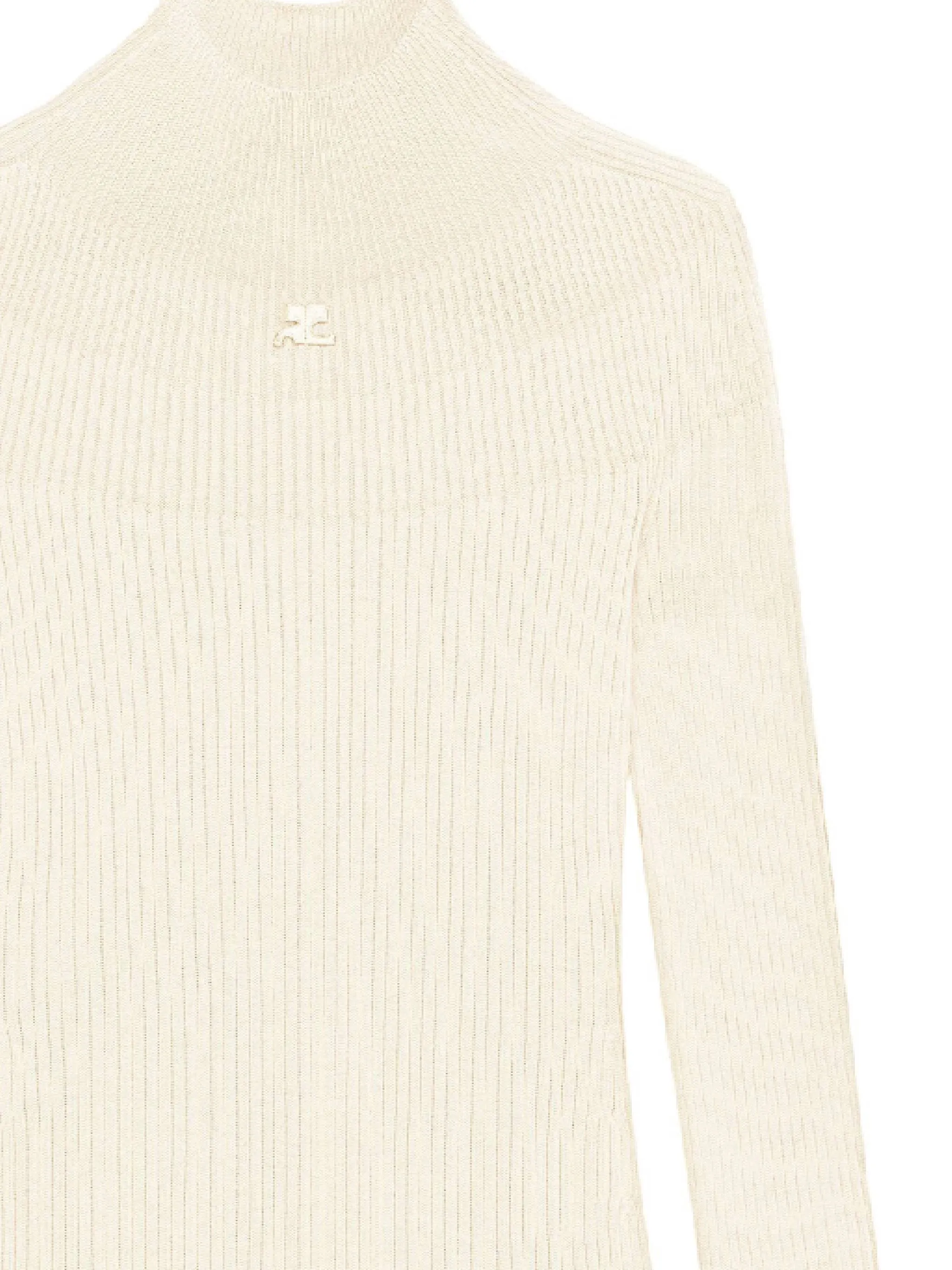 Beige Organic Cotton Merino Sweater