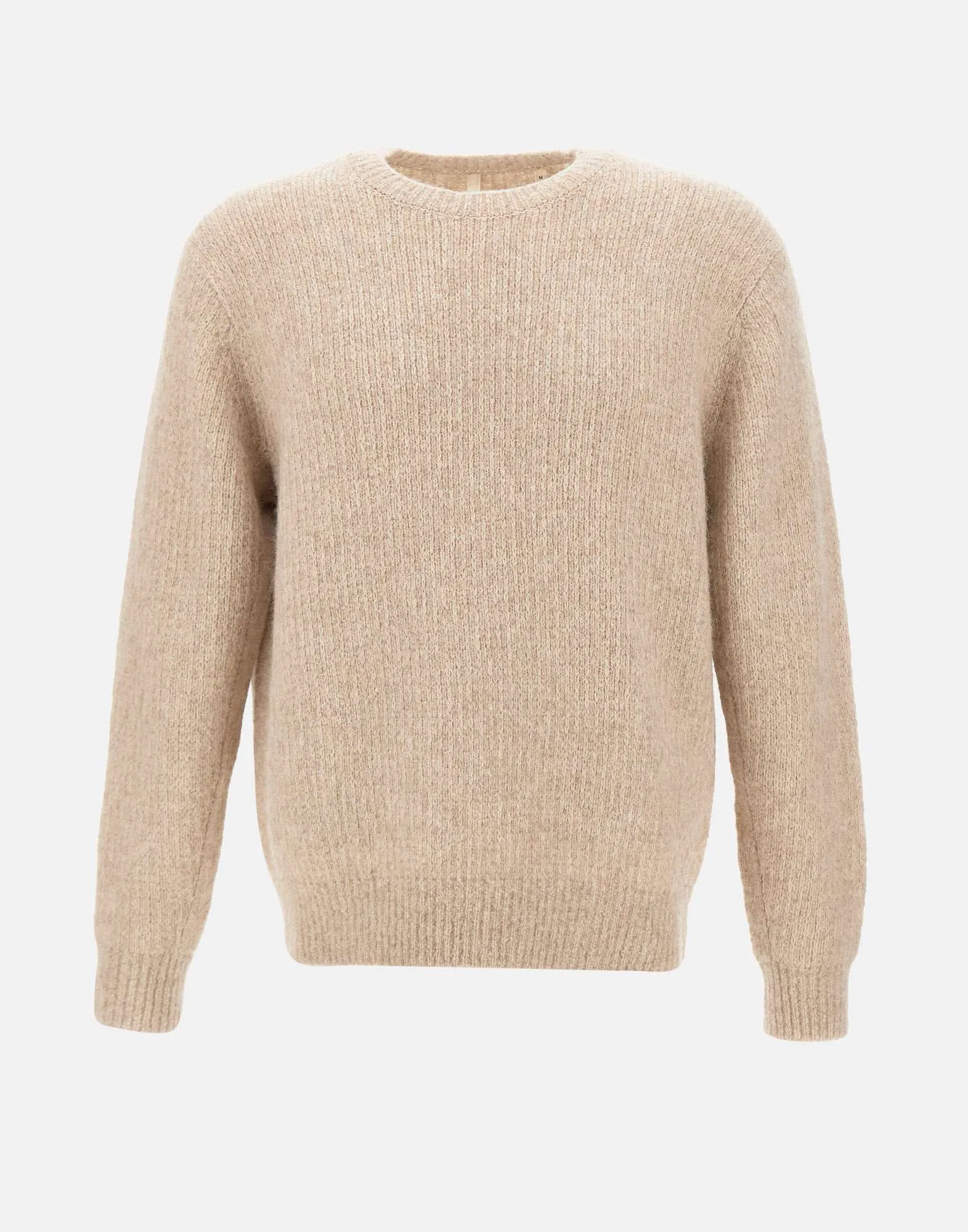 Beige Wool Yak Men's Sweater