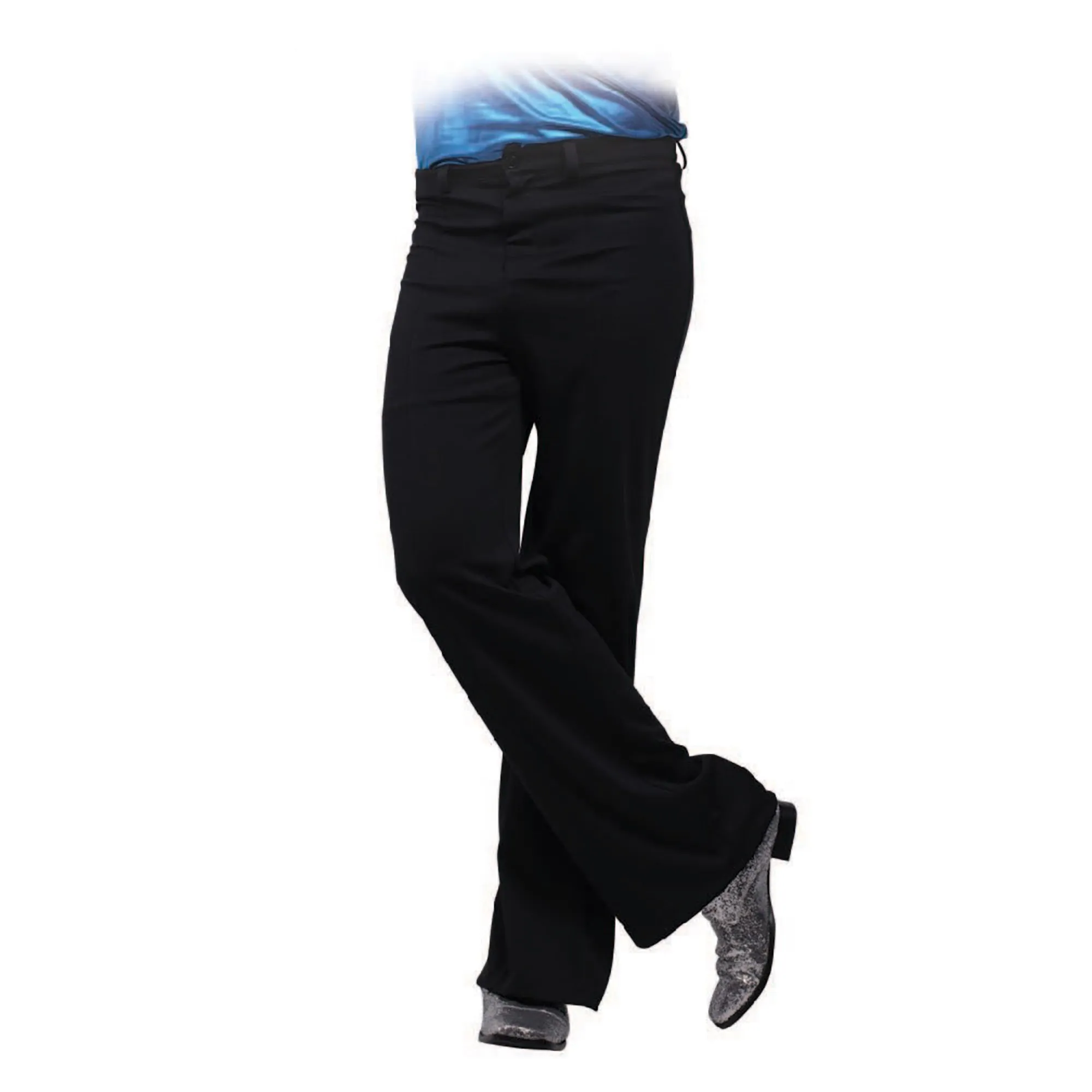 Black Disco Pants for Adults