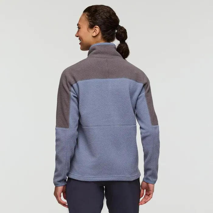 Cotopaxi Women's Abrazo Half Zip Fleece Jacket Cinder and Tempest