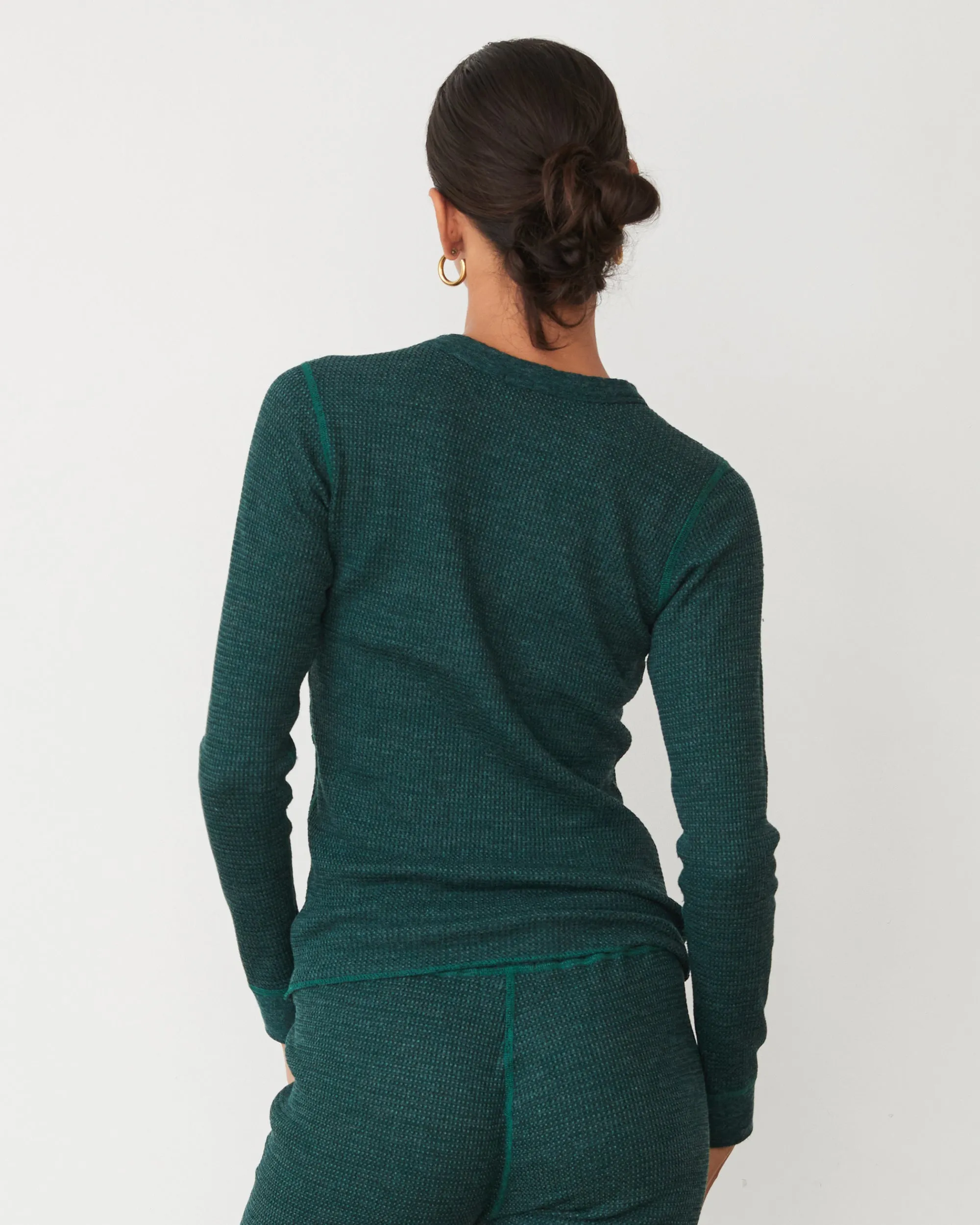 Cozy Heather Thermal Long Sleeve