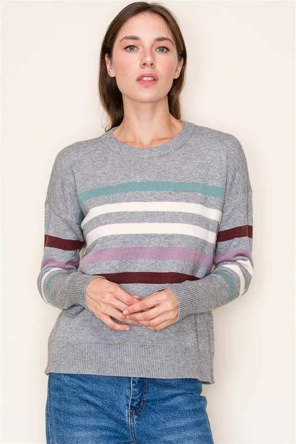 Dreaming Of Home Striped Sweaters - 2 Colors!