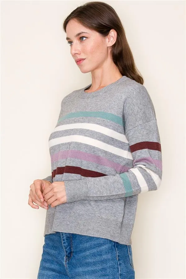 Dreaming Of Home Striped Sweaters - 2 Colors!