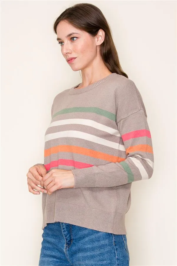 Dreaming Of Home Striped Sweaters - 2 Colors!