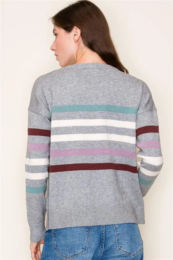 Dreaming Of Home Striped Sweaters - 2 Colors!