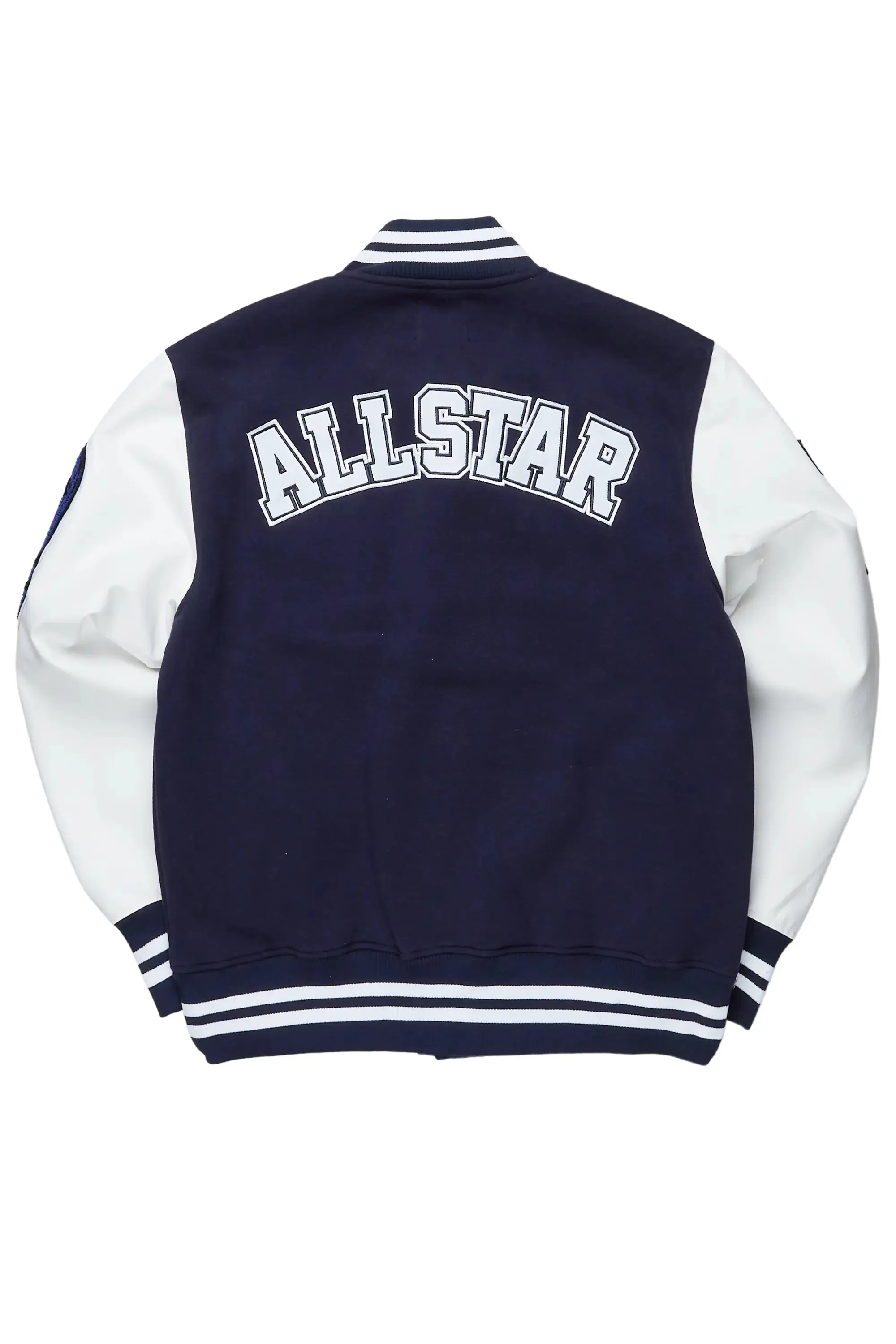 Ennis Navy Varsity Jacket