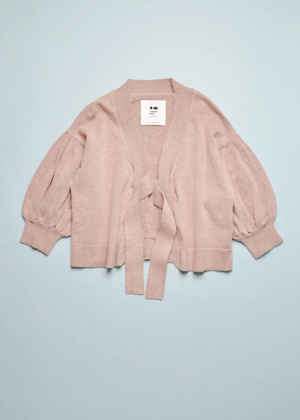 FULL SLEEVE CARDIGAN - TAUPE