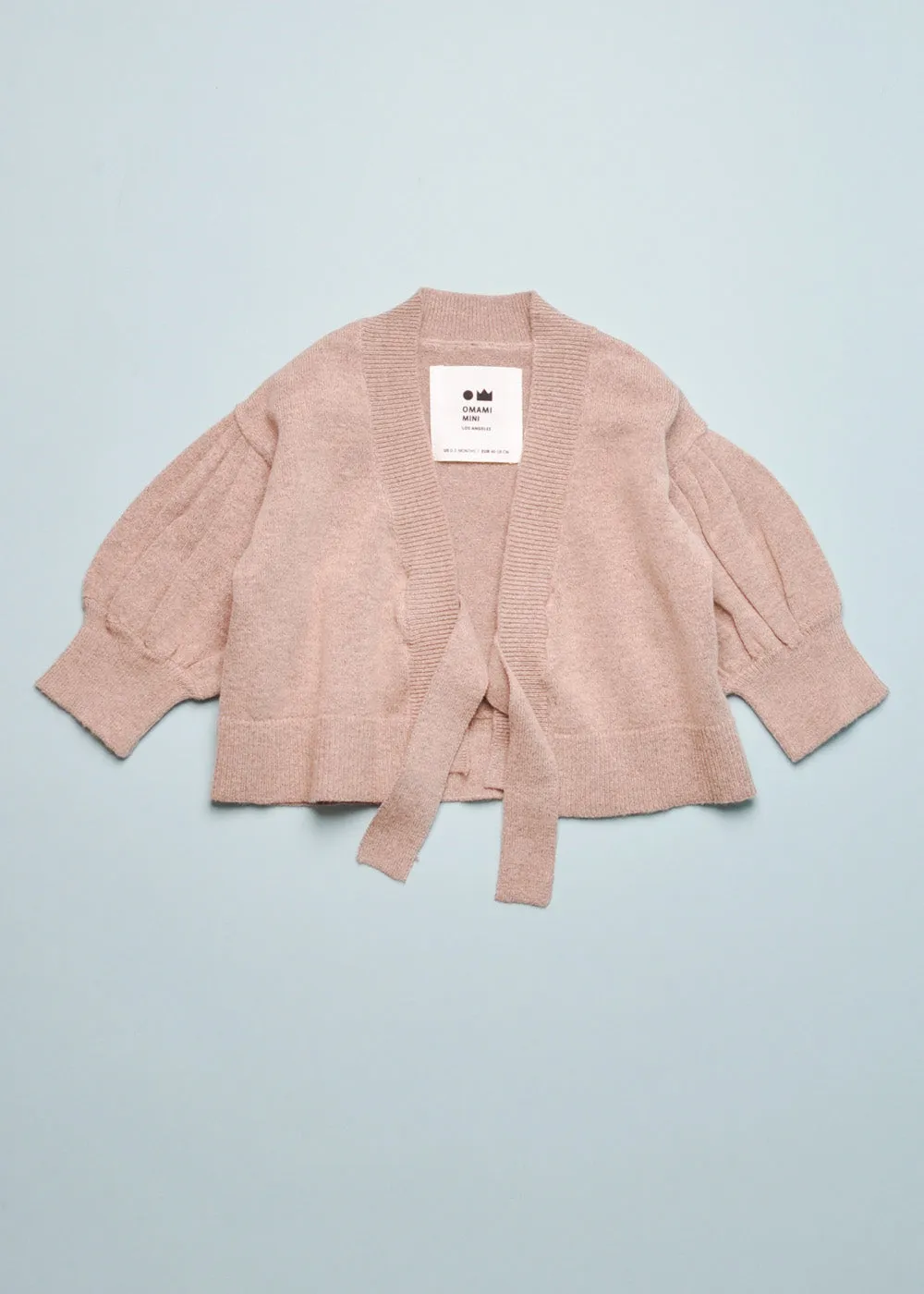 FULL SLEEVE CARDIGAN - TAUPE