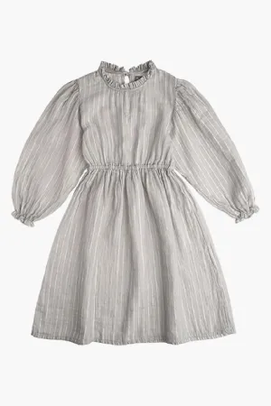 Girls Dress Tocoto Vintage Lurex Stripe