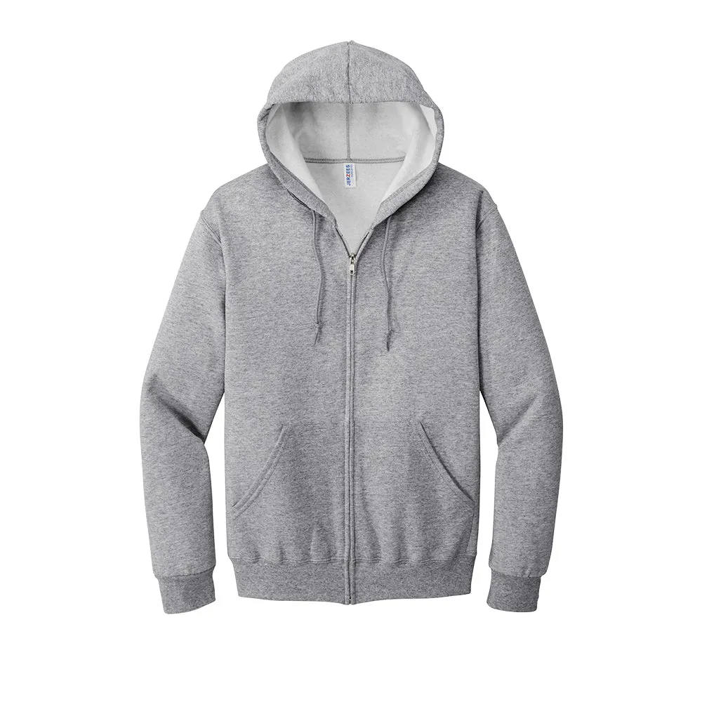 Jerzees® - NuBlend® Full-Zip Hooded Sweatshirt - Athletic Heather