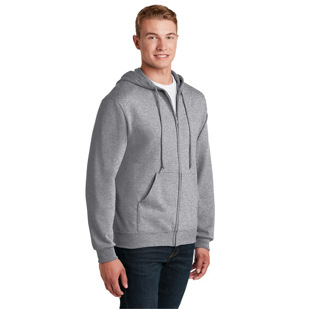 Jerzees® - NuBlend® Full-Zip Hooded Sweatshirt - Athletic Heather