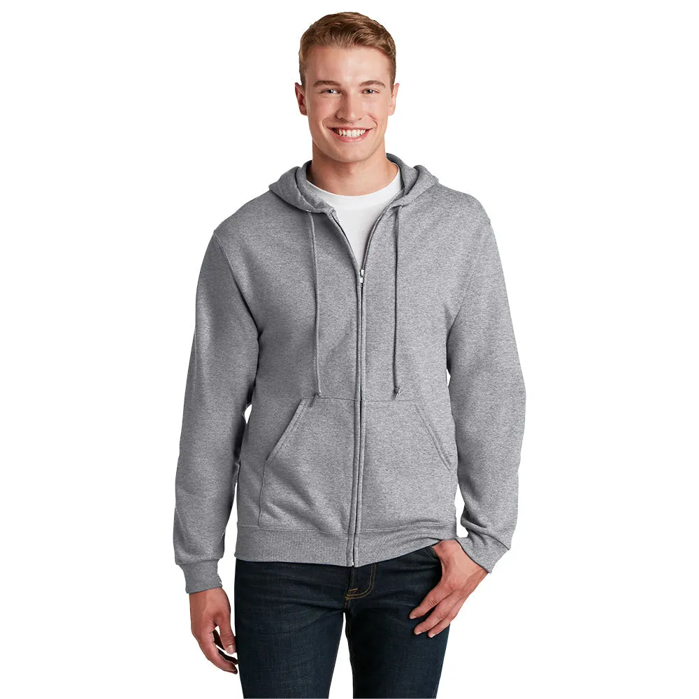 Jerzees® - NuBlend® Full-Zip Hooded Sweatshirt - Athletic Heather