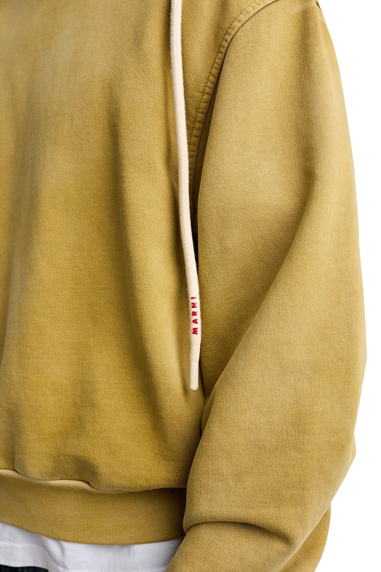 Marni Overdyed Hoodie 'Steppe'