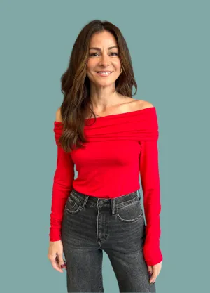 Mars Off The Shoulder Top