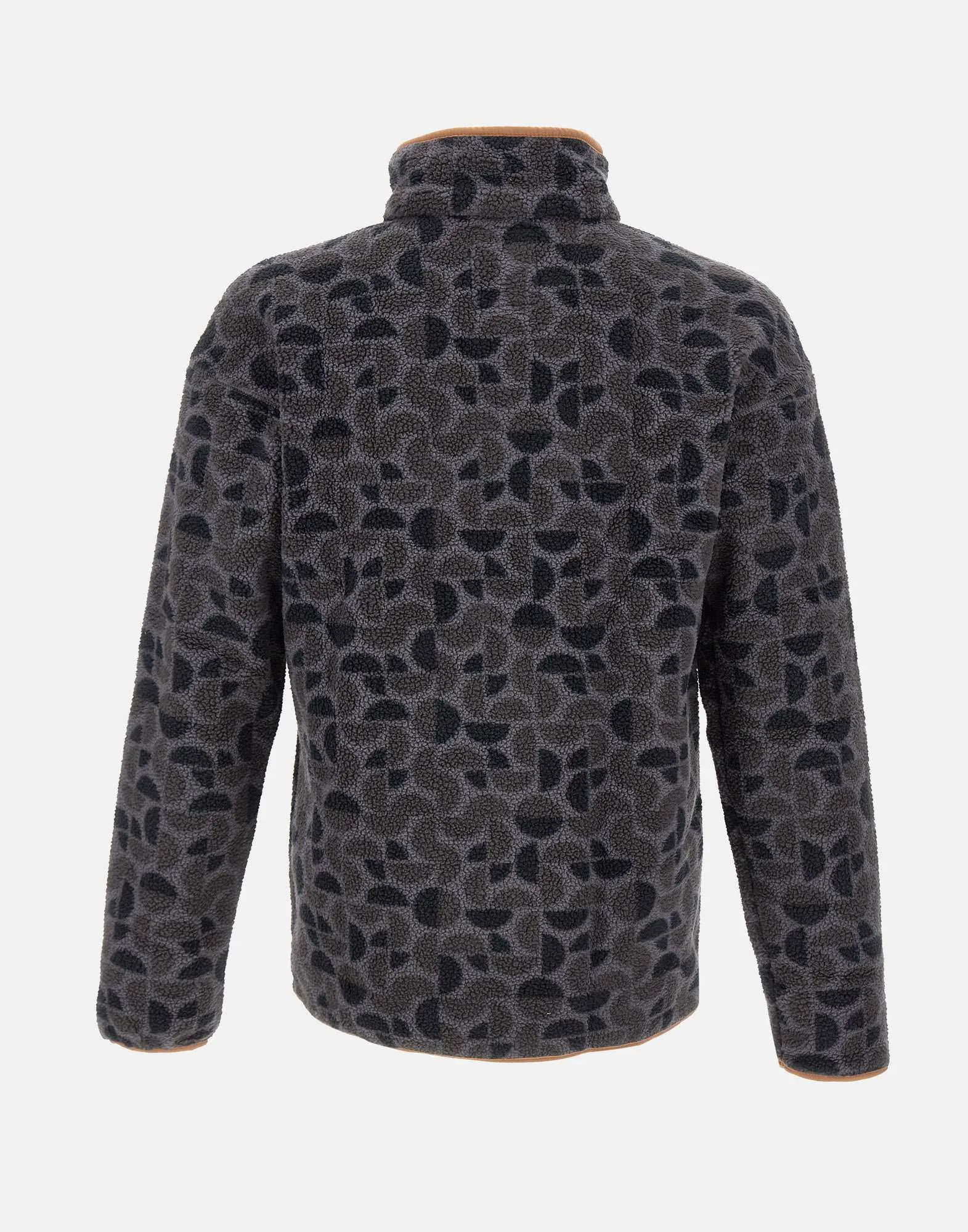 Men's Printed Half Snap Fleece Sweatshirt