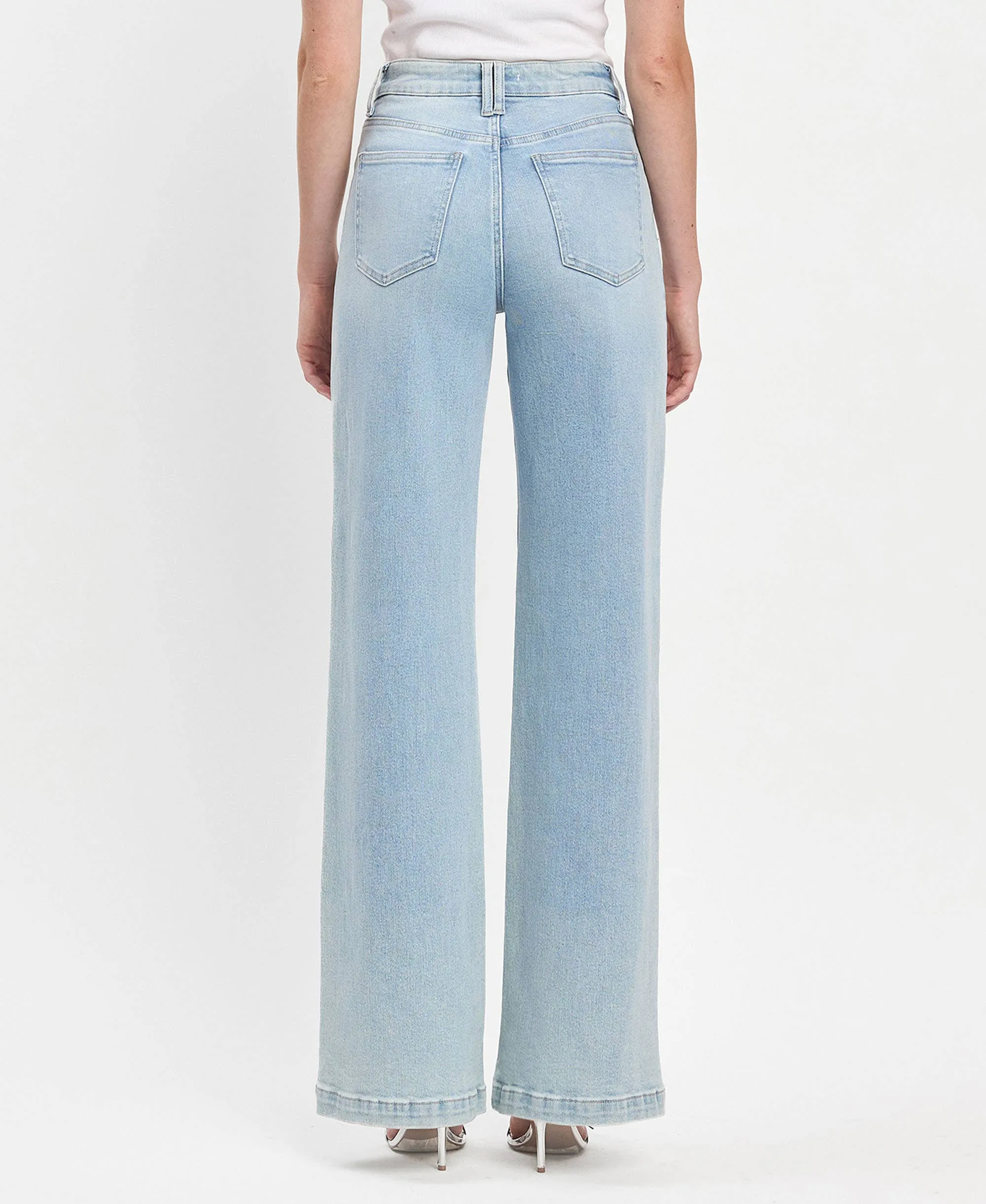 OLIVIA HIGH RISE WIDE LEG JEANS