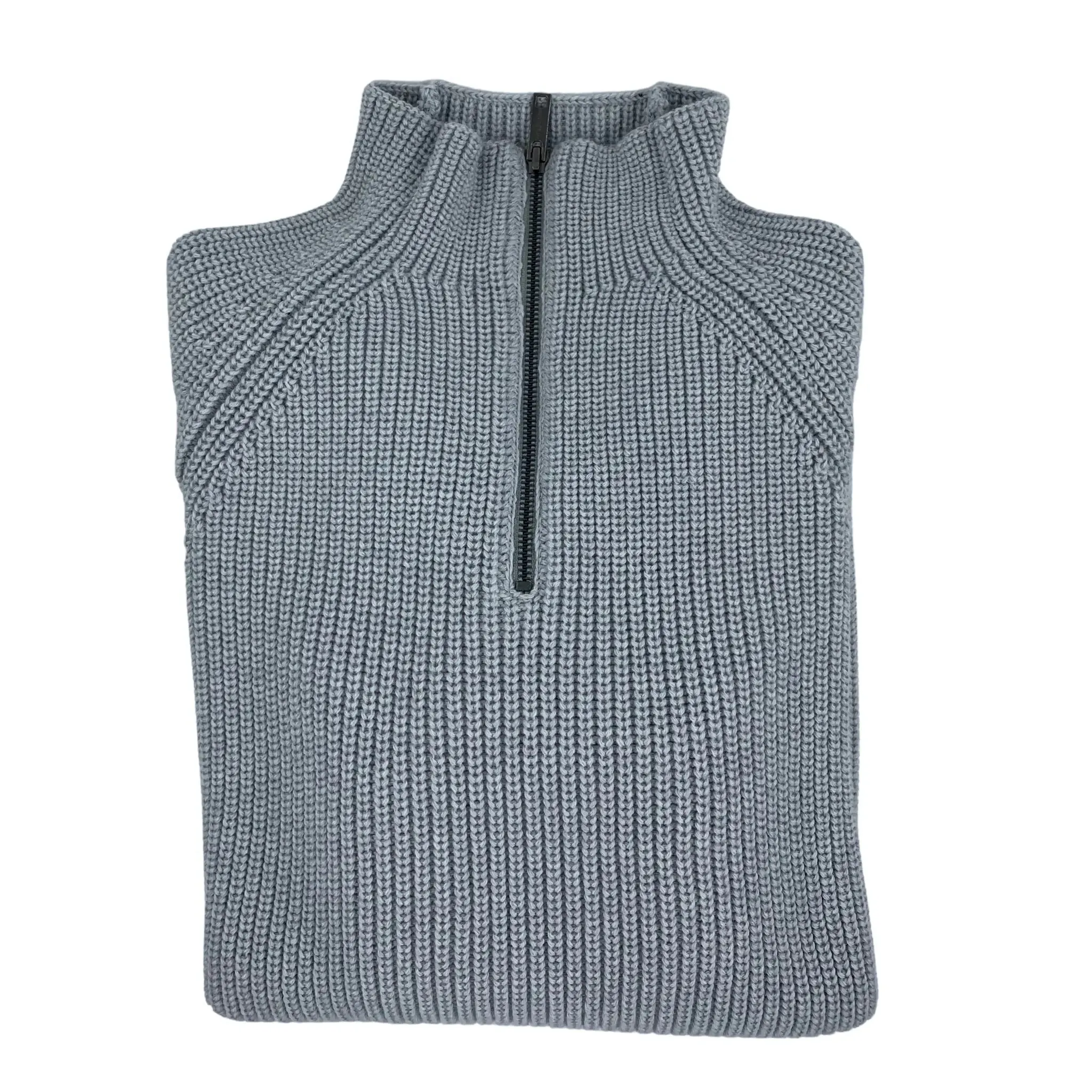 Phil Petter Zip Mock Neck Sweater