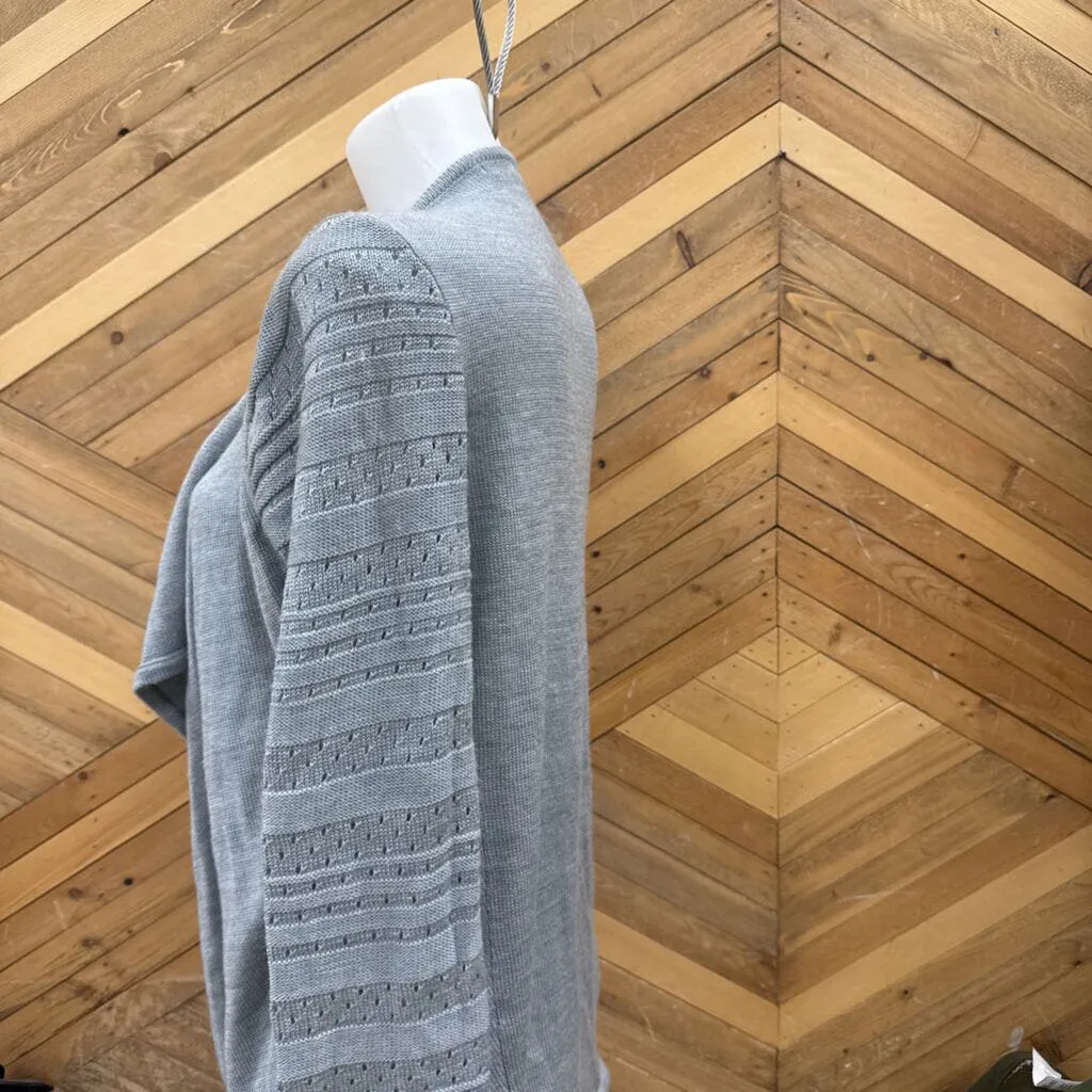 Smartwool - Women's Soft Knit Open Cardigan - MSRP comp $180: Grey-women-SM