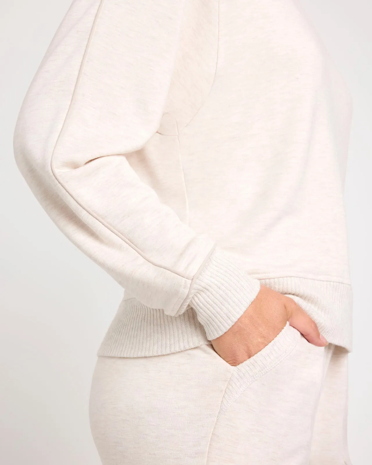 Soft Fleece Plush Crewneck Pullover