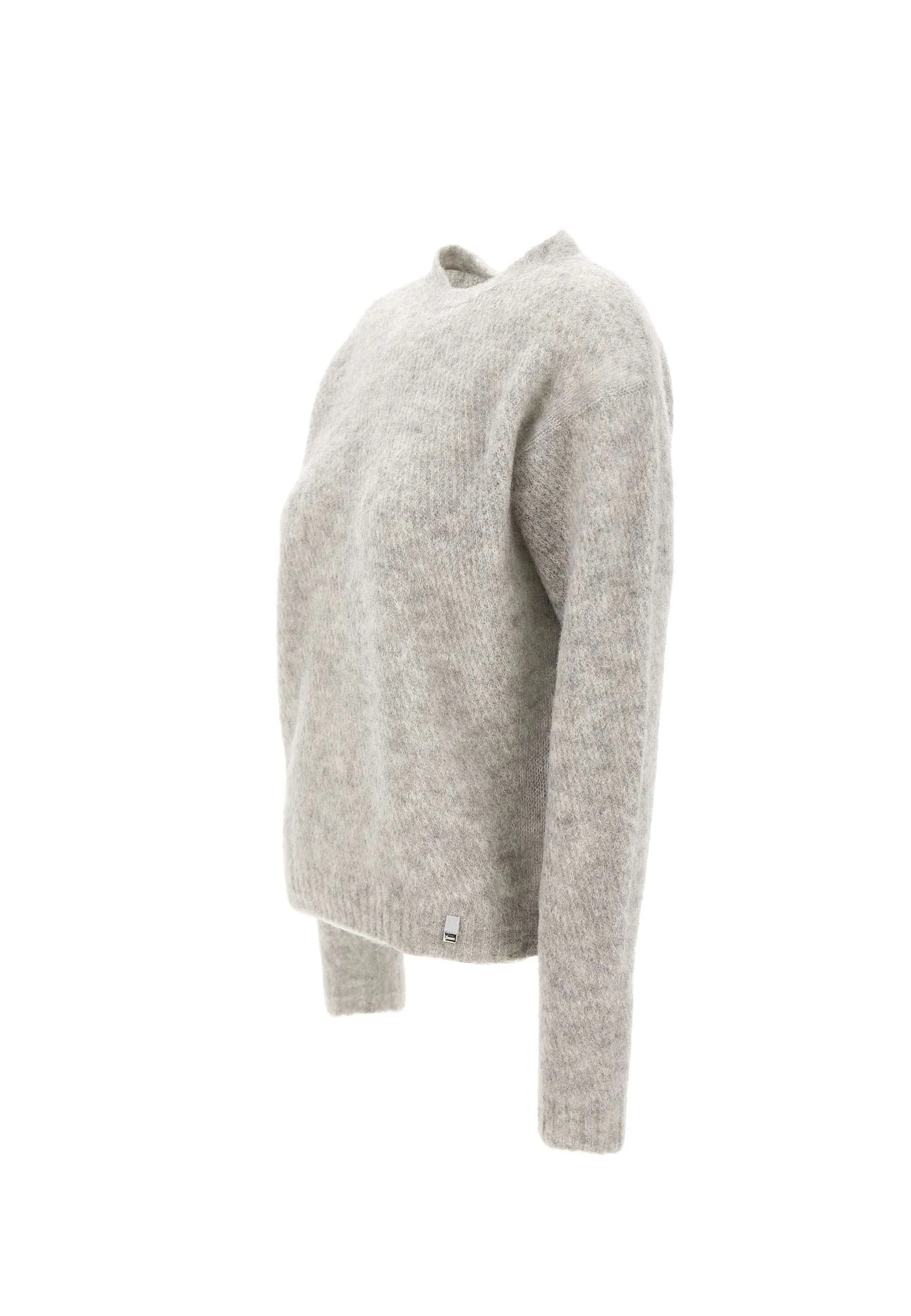 Soft Wool Alpaca Sweater Grey