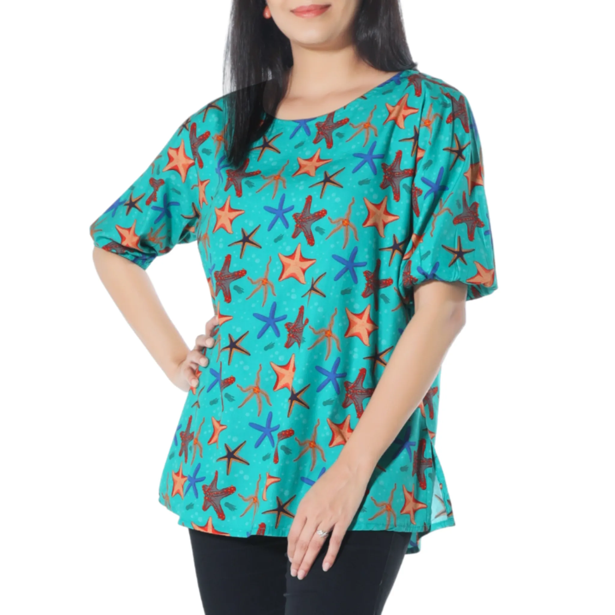 Starfish Relaxed Tunic Top