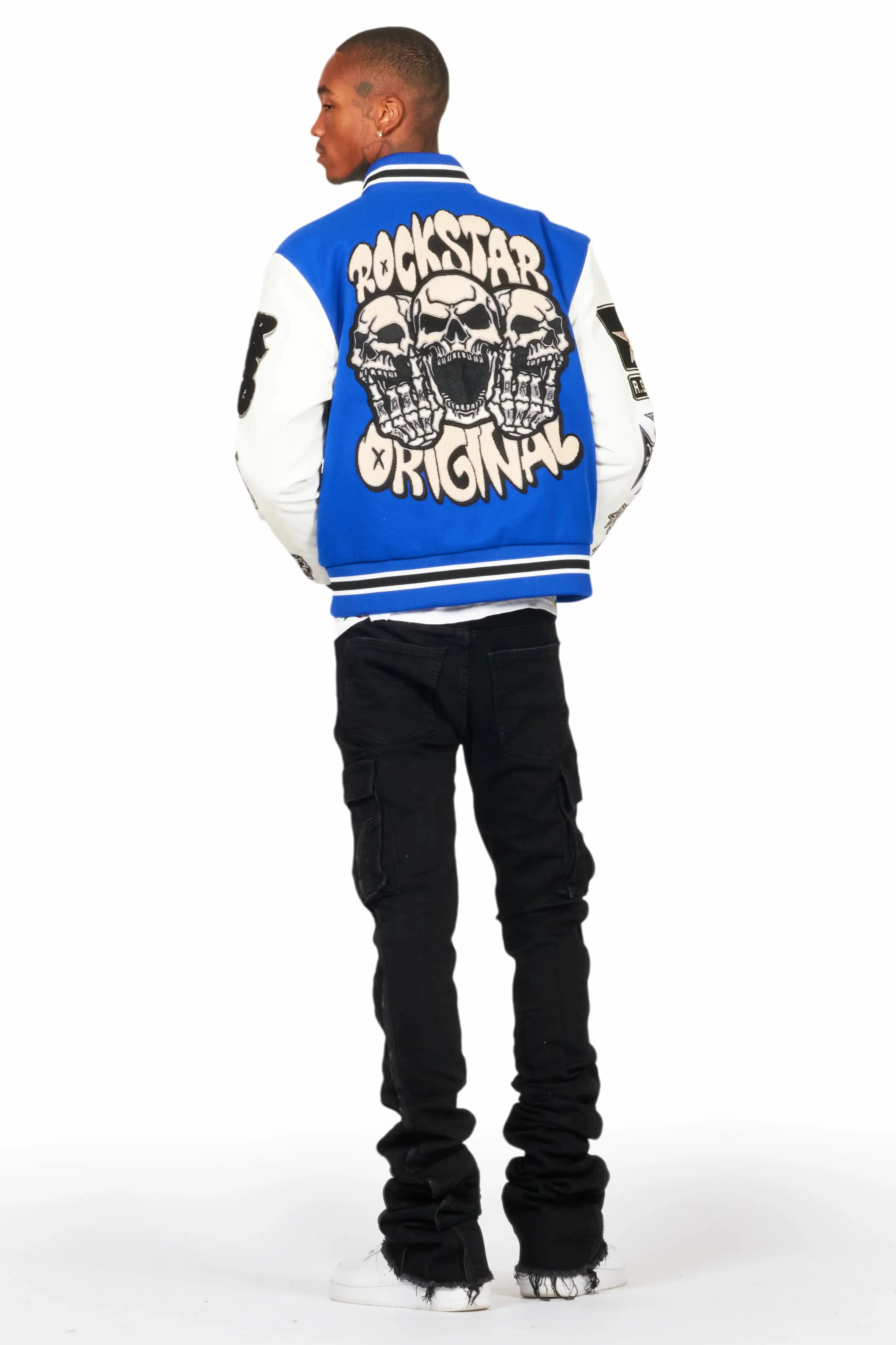 Vidar Royal Blue Varsity Jacket