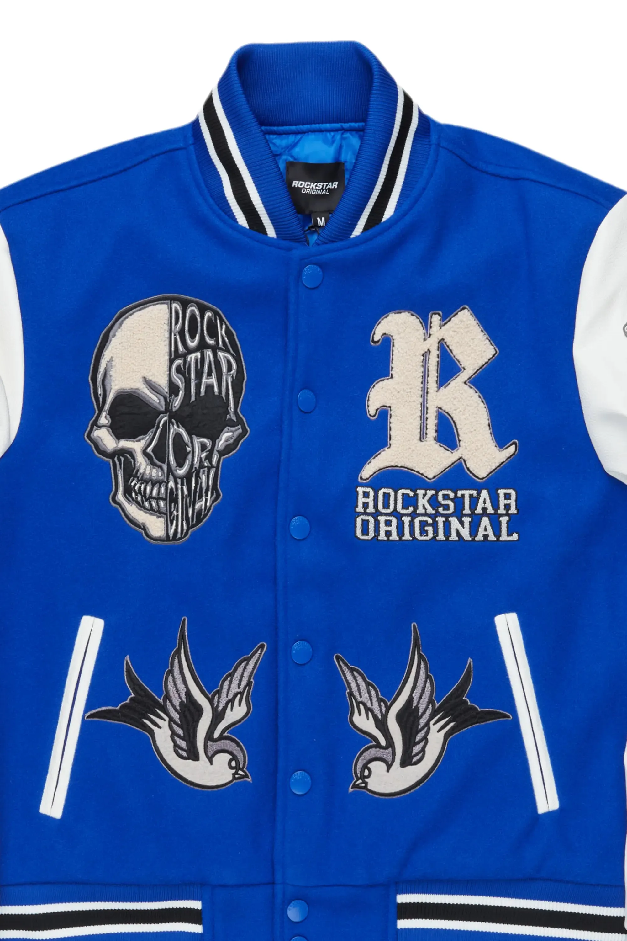 Vidar Royal Blue Varsity Jacket