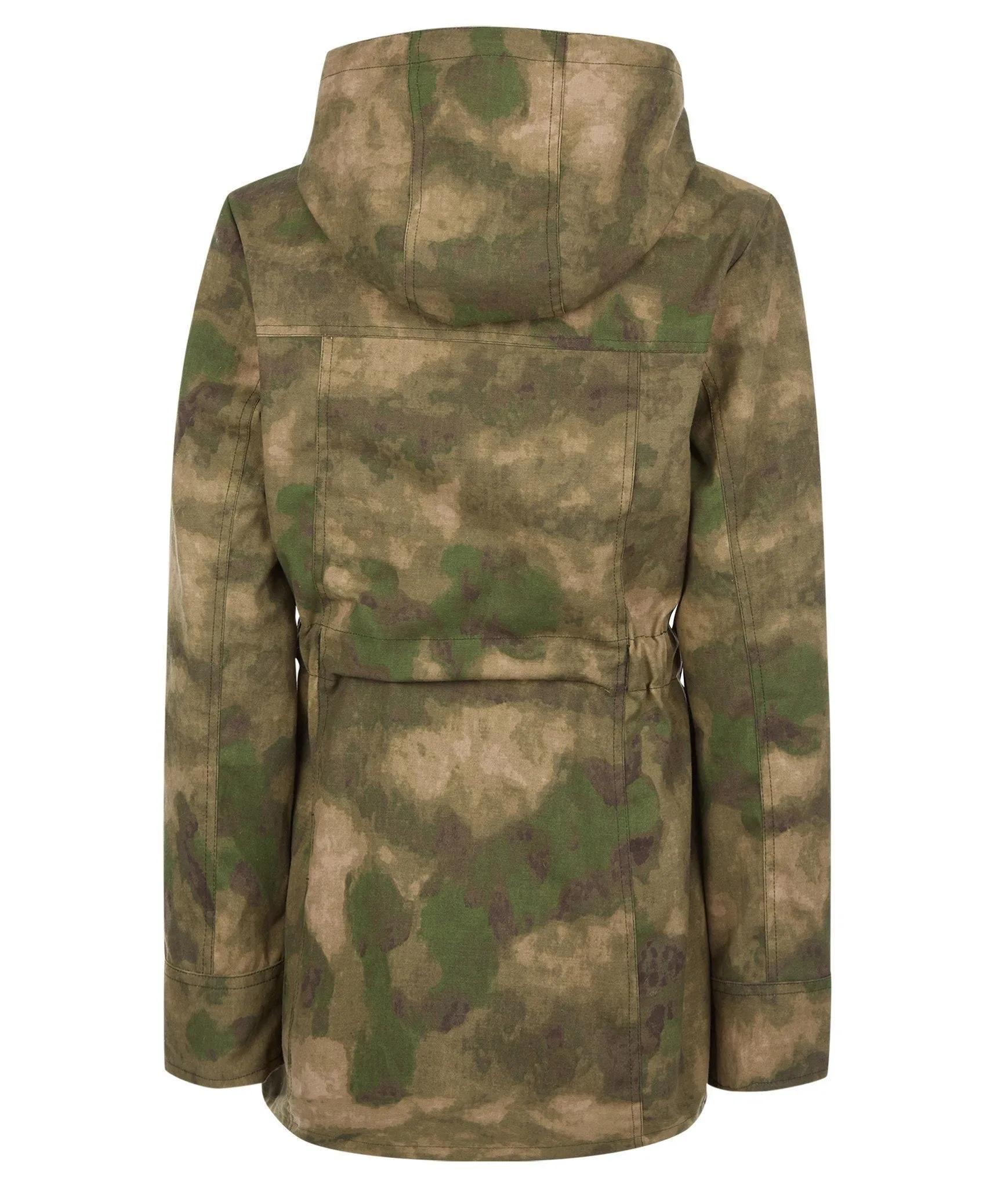 Wax Parka in Camo