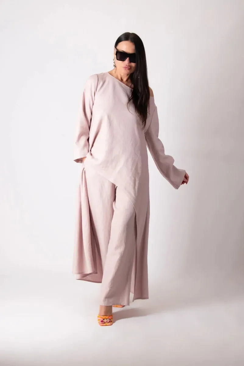 Wide Linen Pants JESIKA